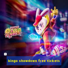 bingo showdown free tickets