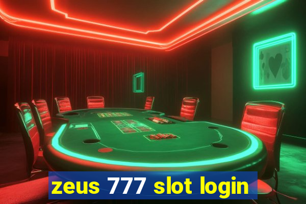 zeus 777 slot login