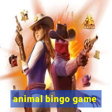 animal bingo game