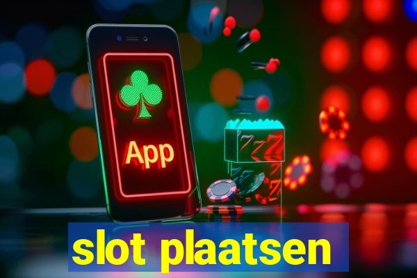 slot plaatsen