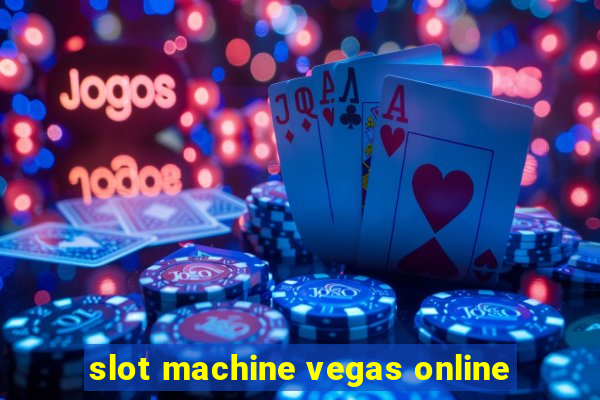 slot machine vegas online