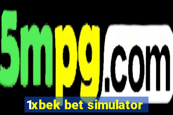 1xbek bet simulator