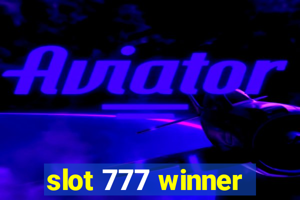 slot 777 winner