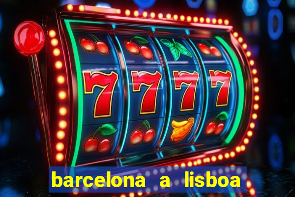 barcelona a lisboa de trem