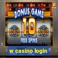 w casino login