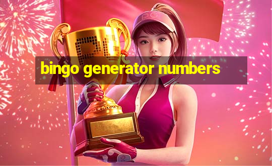 bingo generator numbers