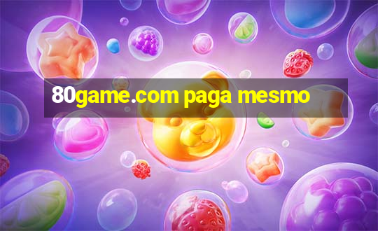 80game.com paga mesmo