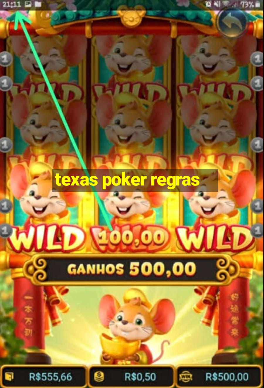 texas poker regras