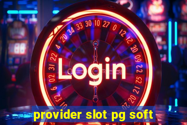 provider slot pg soft