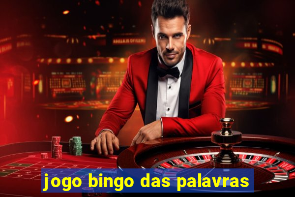 jogo bingo das palavras