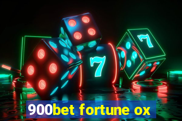 900bet fortune ox