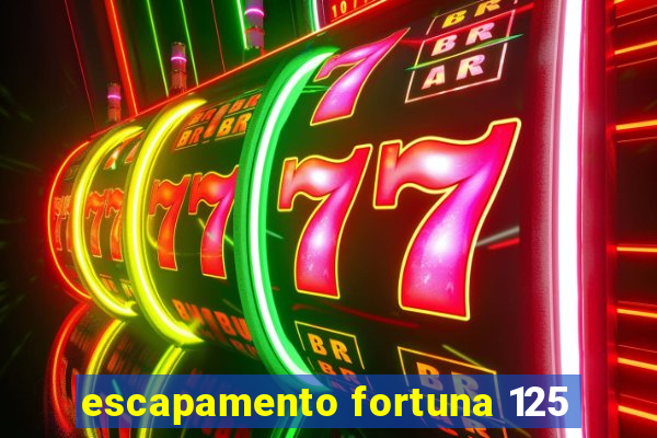 escapamento fortuna 125