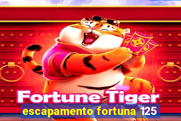 escapamento fortuna 125