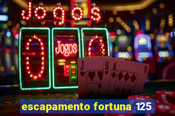 escapamento fortuna 125