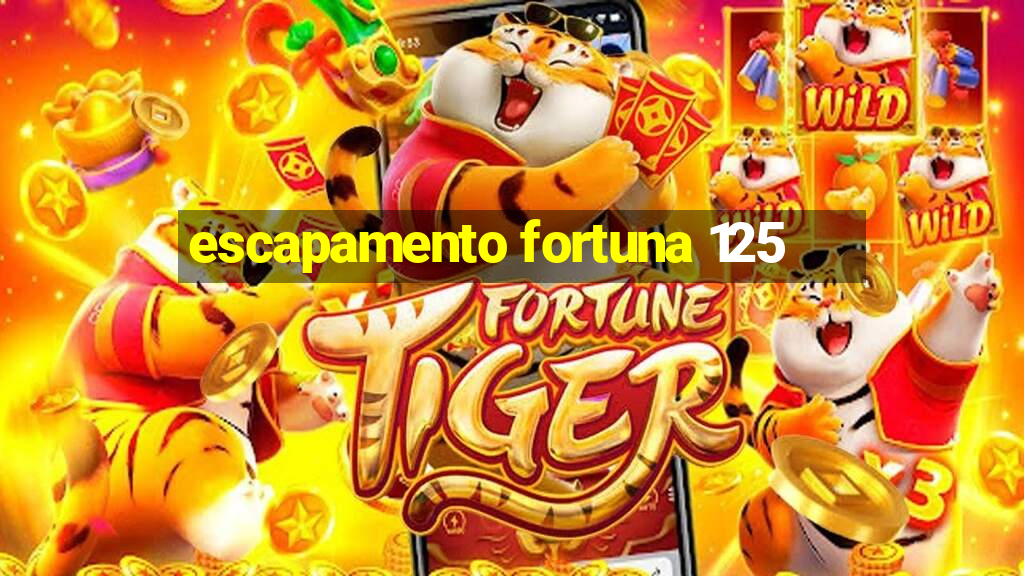 escapamento fortuna 125