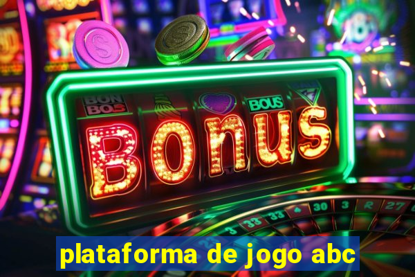 plataforma de jogo abc