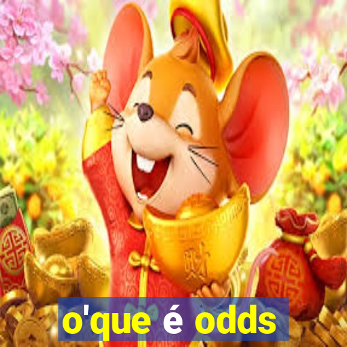 o'que é odds