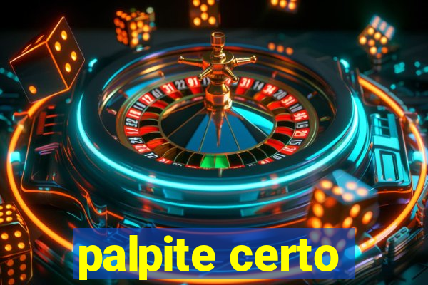 palpite certo