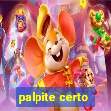 palpite certo