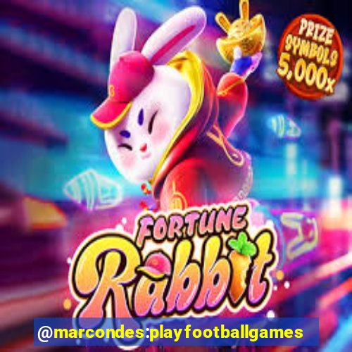 @marcondes:playfootballgames bingo football