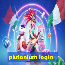 plutonium login