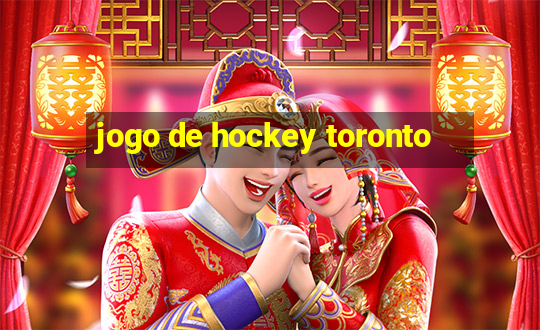 jogo de hockey toronto