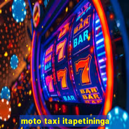 moto taxi itapetininga