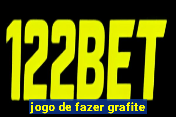 jogo de fazer grafite