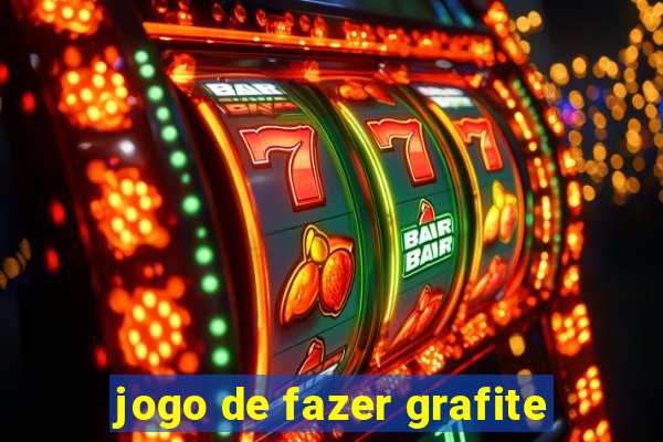 jogo de fazer grafite