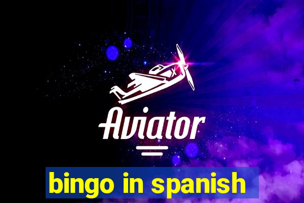 bingo in spanish