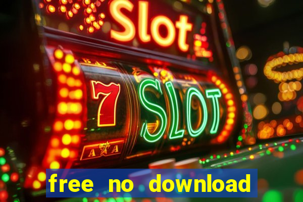 free no download casino slots