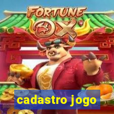 cadastro jogo