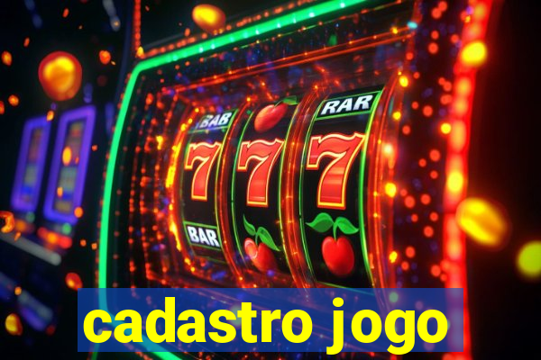 cadastro jogo