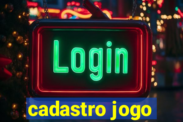 cadastro jogo