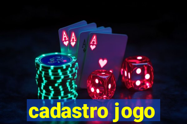 cadastro jogo