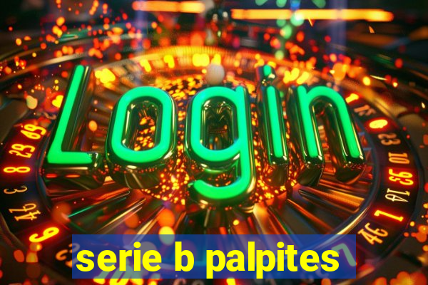 serie b palpites