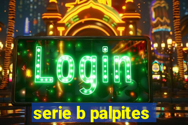 serie b palpites