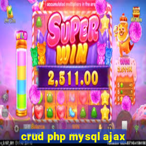 crud php mysql ajax