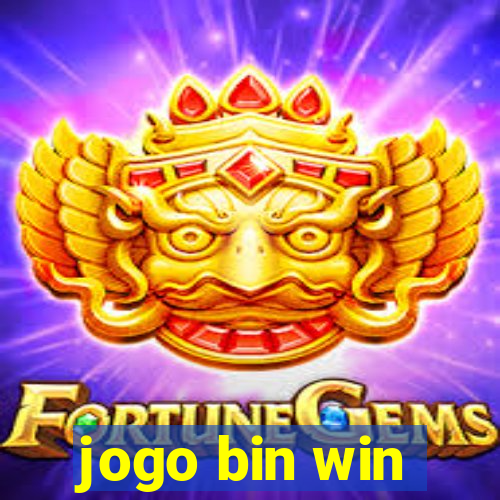 jogo bin win