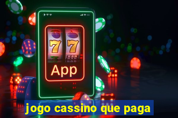 jogo cassino que paga