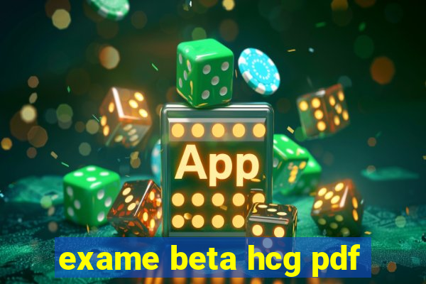 exame beta hcg pdf