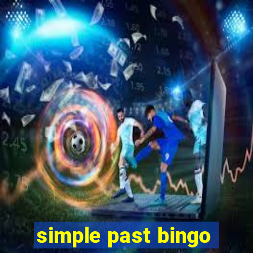 simple past bingo