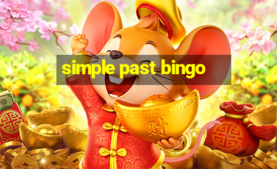 simple past bingo