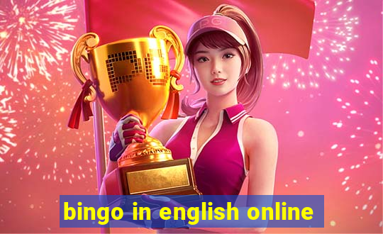 bingo in english online