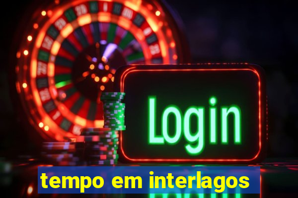 tempo em interlagos