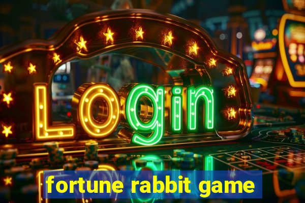 fortune rabbit game