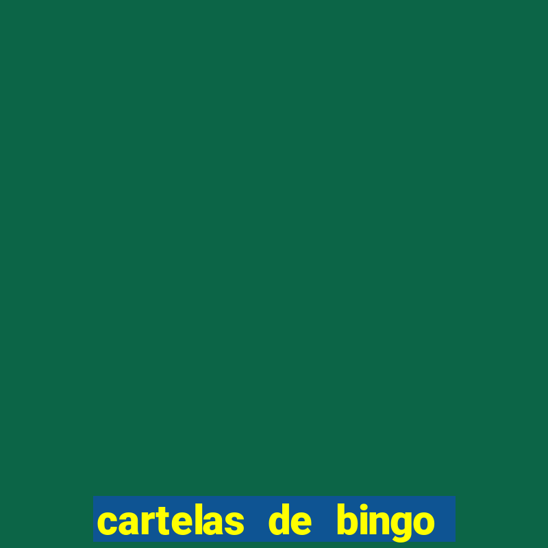 cartelas de bingo para chá de bebê