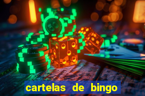 cartelas de bingo para chá de bebê