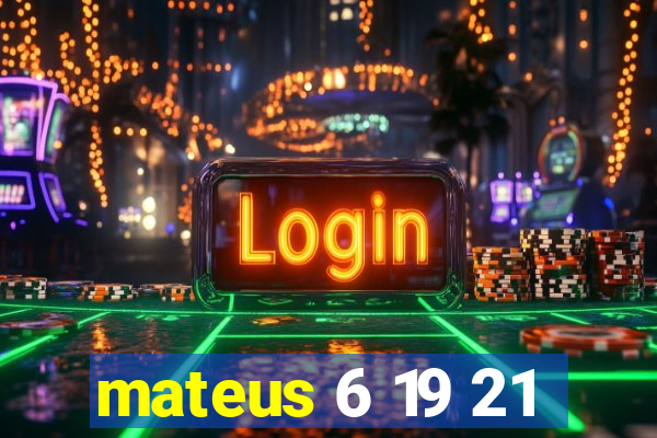 mateus 6 19 21