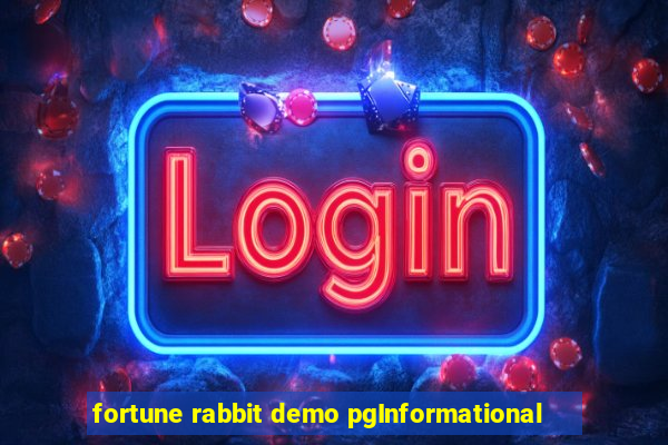 fortune rabbit demo pgInformational